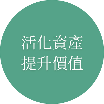 活化資產 提升價值